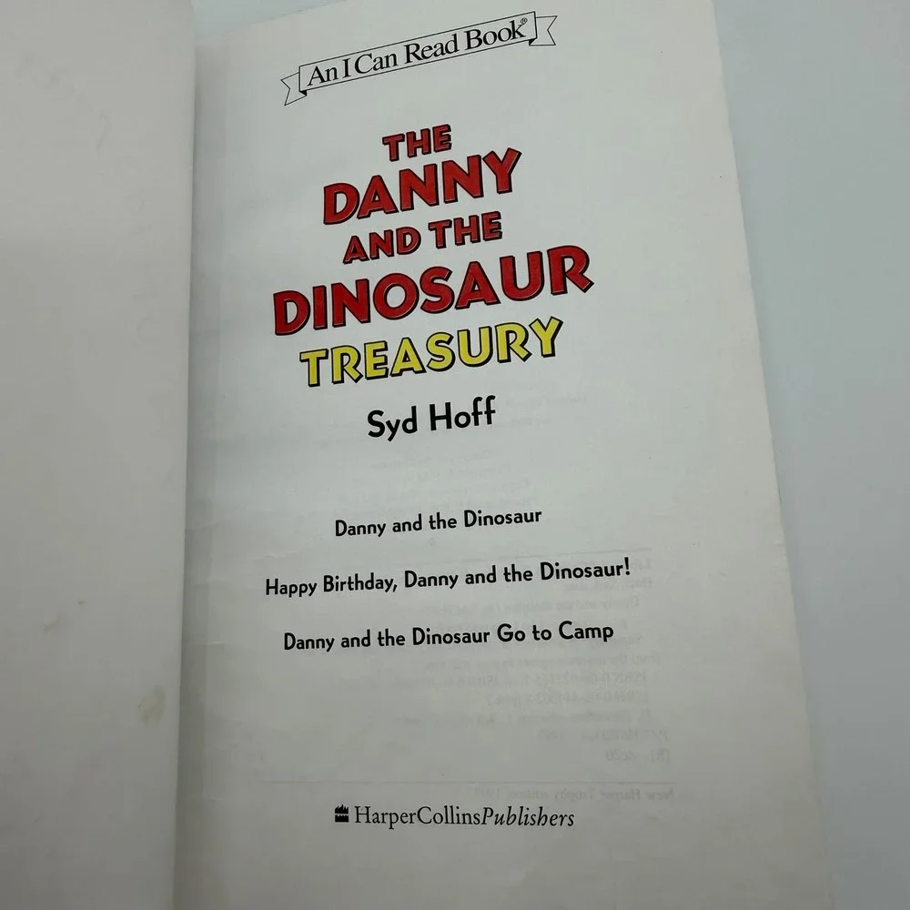 Vintage Syd Hoff I Can Read Book Lot Danny Dinosaur Captain Cat Barney's Horse